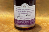 PERSONALISED DAMSON GIN GIFT