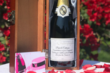 PERSONALISED CHAMPAGNE GIFT IN LUXURY WOODEN BOX
