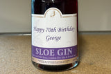 PERSONALISED SLOE GIN GIFT