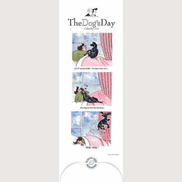 The Dog's Day Couples Slim Planner 2024