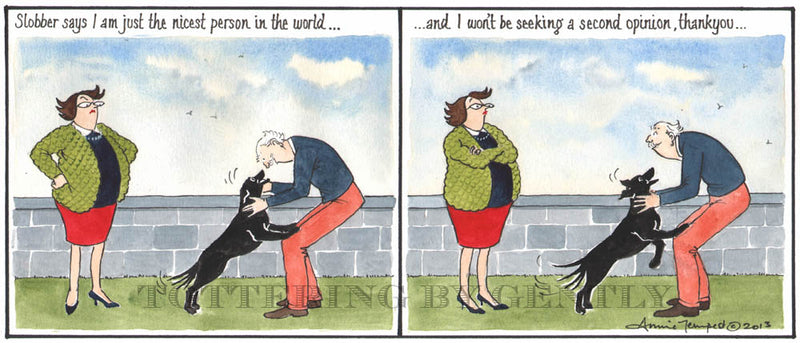Signed Tottering by Gently Print - Second opinion