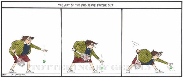 Signed Tottering by Gently Print - Art of the pre-serve