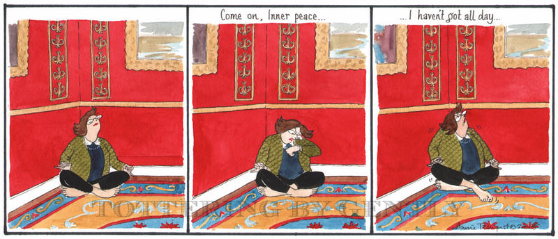 Signed Tottering by Gently Print - Inner Peace