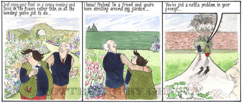 Signed Tottering by Gently Print - Nettle problem
