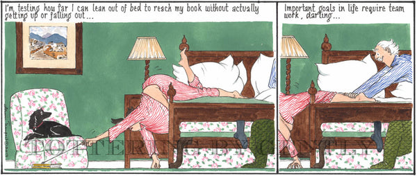 Signed Tottering by Gently Print - Goals in Life