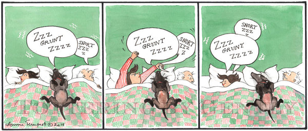 Signed Tottering by Gently Print - Snorers
