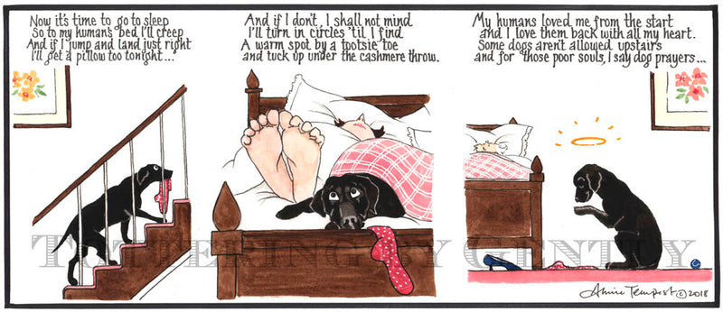 Signed Tottering by Gently Print - A Dog's Prayer