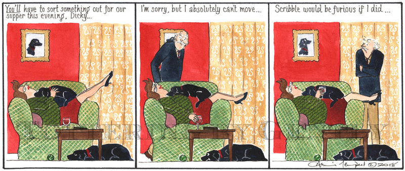 Signed Tottering by Gently Print - Scribble would be furious