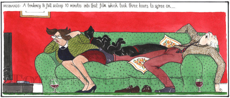 Signed Tottering by Gently Print - Husbands