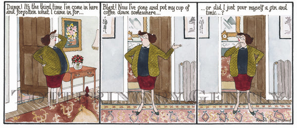 Signed Tottering by Gently Print - Forgotten