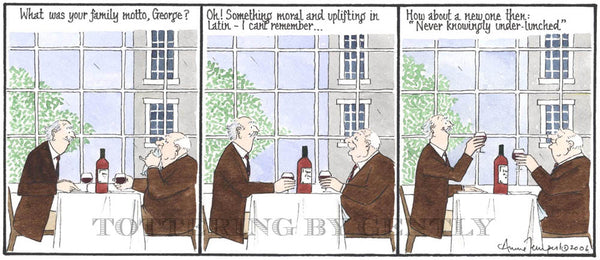 Signed Tottering by Gently Print - Underlunched