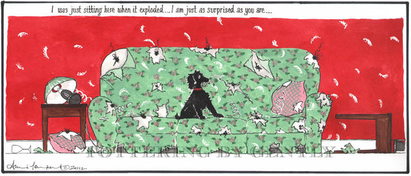 Signed Tottering by Gently Print - Surprised as you