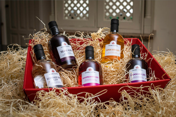 English Spirit London Dry and Fruit Gin Gift Hamper | Personalised Hamper by Frisky Partridge