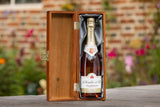 PERSONALISED ROSÉ CHAMPAGNE GIFT IN LUXURY WOODEN BOX