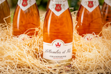 PERSONALISED ROSÉ CHAMPAGNE WITH FLUTES IN LUXURY WOODEN BOX