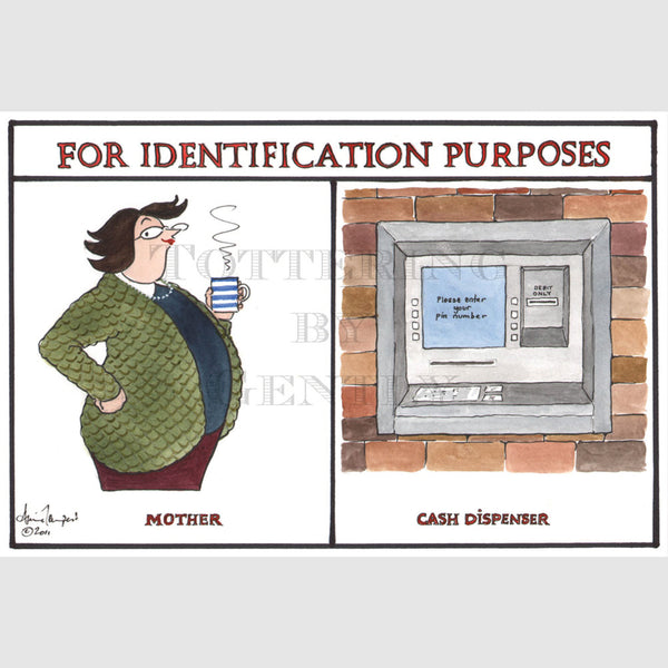 Signed Special Tottering by Gently Print - For identification purposes
