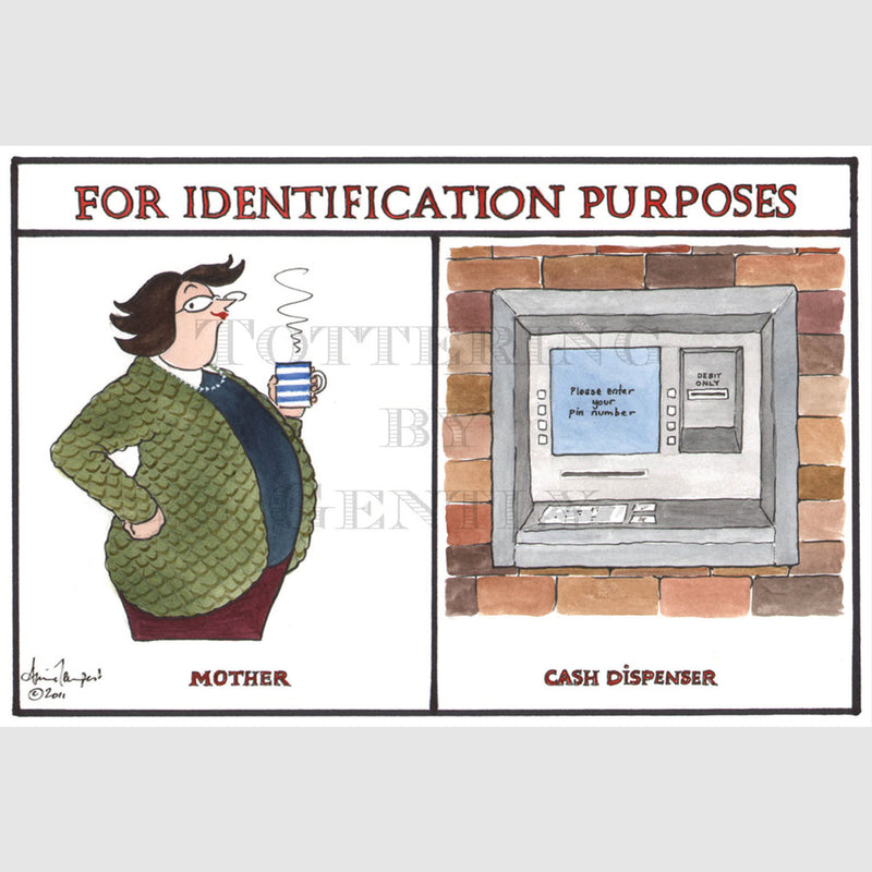 Signed Special Tottering by Gently Print - For identification purposes