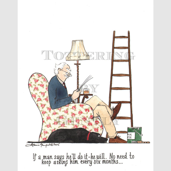 Signed Special Tottering by Gently Print - Every six months...