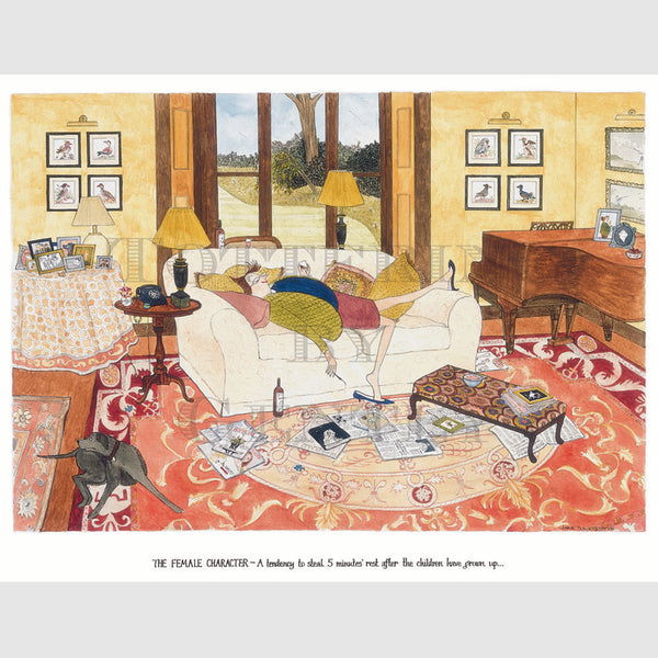 Signed Special Tottering by Gently Print - 5 minutes rest...