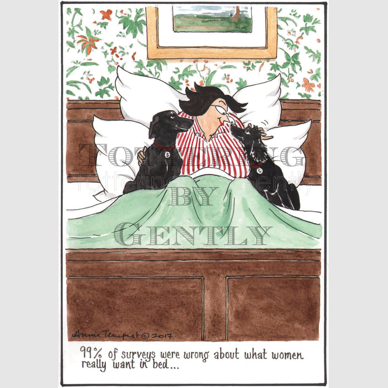 Signed Special Tottering by Gently Print - What women really want