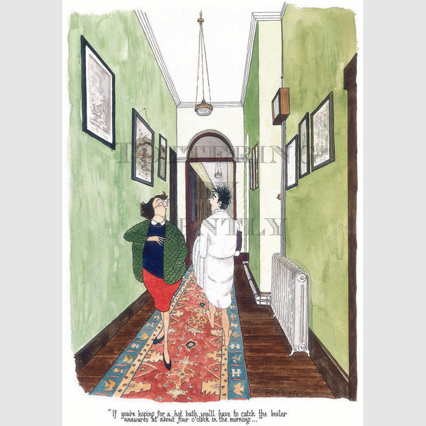 Signed Special Tottering by Gently Print - Catch the boiler unawares