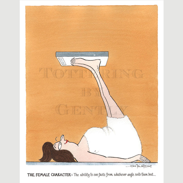 Signed Special Tottering by Gently Print - Whichever angle