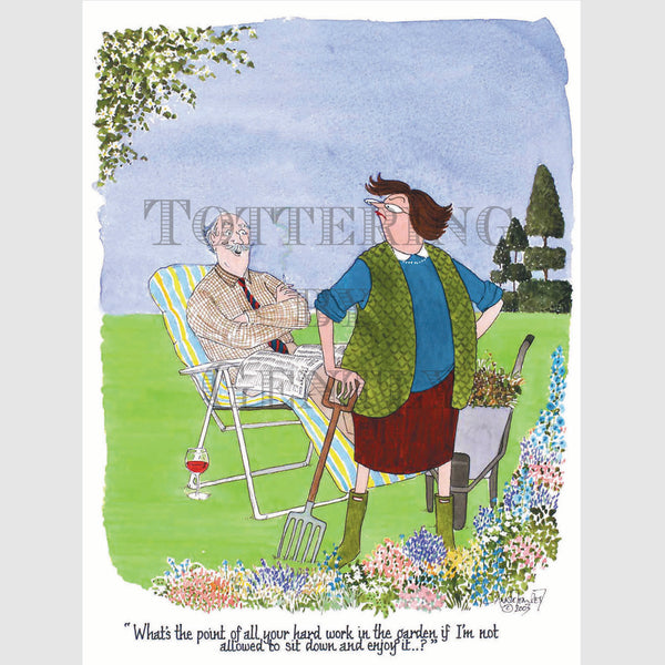 Signed Special Tottering by Gently Print - What's the point..?