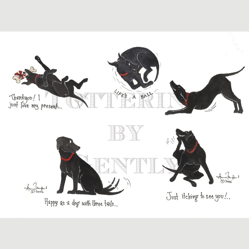 Signed Special Tottering by Gently Print - Slobber