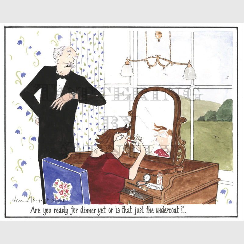 Signed Special Tottering by Gently Print - Just the undercoat?