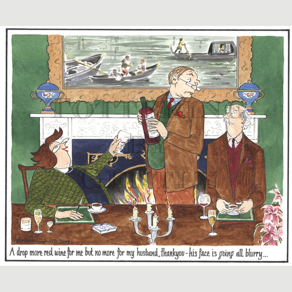 Signed Special Tottering by Gently Print - Face is going blurry