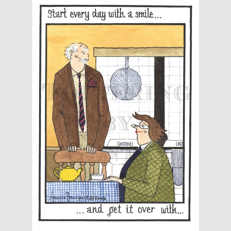 Signed Special Tottering by Gently Print - Start with a smile