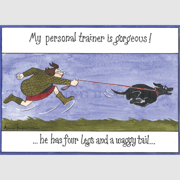 Signed Special Tottering by Gently Print - My personal trainer
