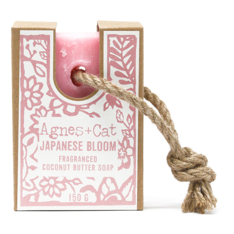 Japanese Bloom Soap on a Rope