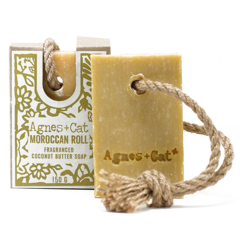 Moroccan Roll Soap on a Rope