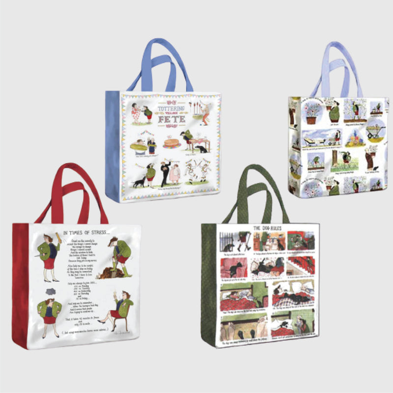 Tottering by Gently Shopper Bag collection